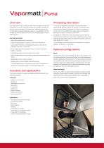 Vapormatt Puma Machine Technical Brochure (BL-160-D)-2