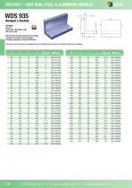 WDS Cast Iron, Steel, Aluminium Profiles - 10