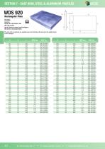 WDS Cast Iron, Steel, Aluminium Profiles - 8