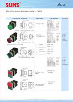 22mm Push Buttons & Operator Interface - PBM22-4