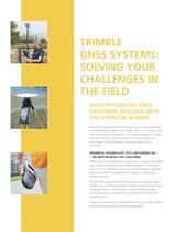 trimble GNSS surveying systems_2013 - 2