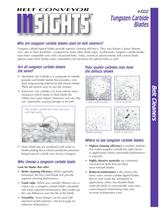 Belt Conveyor Insights #1002 - Tungsten Carbide Blades - 1