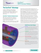 CoreTech HDPE Conveyor Rollers - 1