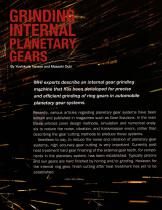 Grinding Internal Planetary Gears - 1