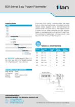 800 Series Low Power Mini Turbine Flowmeter-2