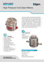 High Pressure Oval Gear Meters-1