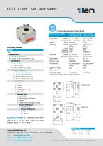 OG1 1L/Min Oval Gear Meter-2