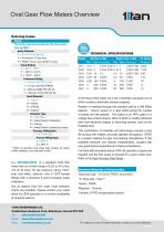 Oval Gear Flowmeters Overview-2