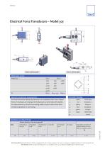 Electrical Force Transducers – Model 307 - 2