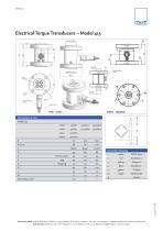 Electrical Torque Transducers – Model 415 - 2