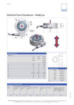 Model 301 Electrical Force Transducer - 2