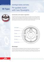 Centrifugal cluches and brakes-7