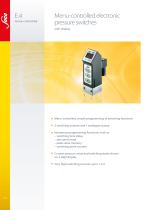 E.4 Menu-controlled electronic pressure switches - 1