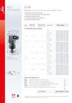 M.2 Pressure switches hex 27with integrated connector-7