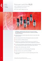 Pressure switches PLUS with integrated connector and supplementary functions-1