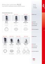 Pressure switches PLUS with integrated connector and supplementary functions-8