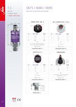 T.3 Robust pressure transmitters hex 22-3