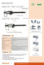 SHAHE/5100-150 0-150mm 0.01mm ±0.02mm/Digital Caliper IP54-1