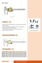 SHAHE/5105-200 0-200mm 0.02mm ±0.03mm/Dial Caliper-1