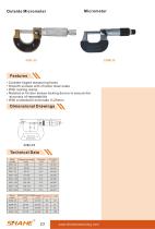 SHAHE/5201-25A 0-25mm 0.01mm ±0.004mm/Outside Micormeter-1