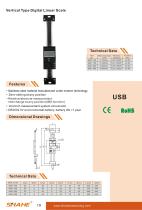 SHAHE/5401-300 0-300mm 0.01mm ±0.03mm/Digital Linear Scale-1