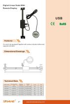 SHAHE/5404-200 0-200mm 0.01mm ±0.08mm/Digital Linear Scale - 1