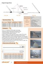 SHAHE/5422-200 0-360° 0.05° ±0.3°/Digital Angle Rule - 1