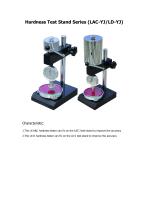SHAHE|Hardness Test Stand Series| LAC-YJ LD-YJ-1