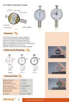 SHAHE/LX-A-2 0-100HA 2.5mm/Shore Hardness Tester - 1