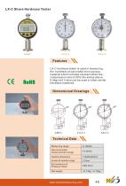 SHAHE/LX-C-1 0-100HC 2.5mm/Shore Hardness Tester-1
