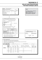 Geared Motor Series C - 10