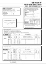 Geared Motor Series F - 10