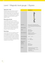 Magnetic level gauge l Bypass - 1