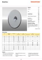 Datasheet Brake Discs-1