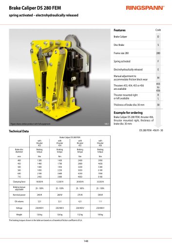Datasheet DS 280 FEM