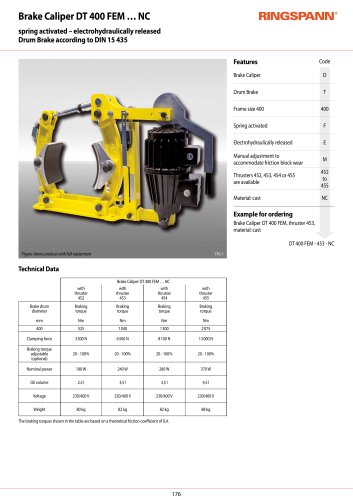 Datasheet DT 400 FEA … NC