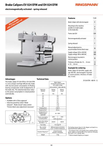 Datasheet EH 024 EFM