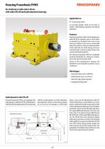 Datasheet Housing Freewheels FHHS-1