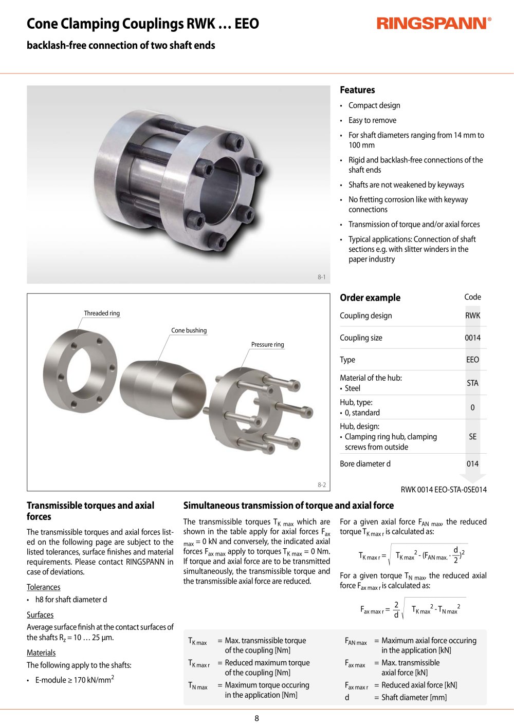 Datasheet RWK &hellip; EEO - RINGSPANN