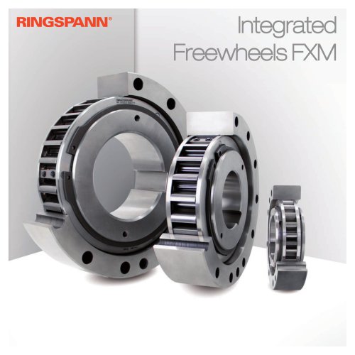Product flyer Integrated Freewheels FXM