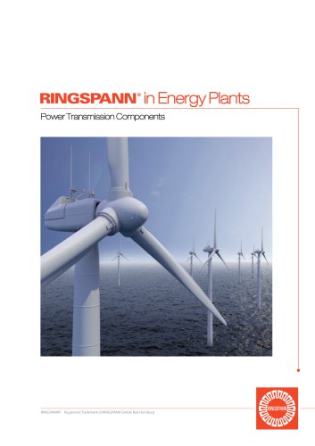 RINGSPANN in Energy Plants