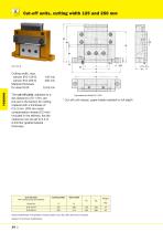 Hole and punching units - 14