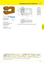 Hole and punching units - 7