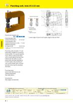 Hole and punching units - 8