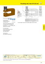 Hole and punching units - 9