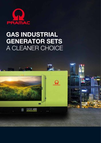 GAS INDUSTRIAL GENERATOR SETS