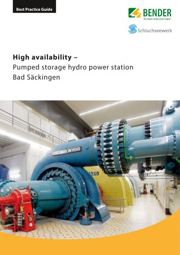 High availability &ndash;