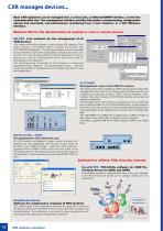 Catalogue CXR - Resume des produits de la gamme CXR-12