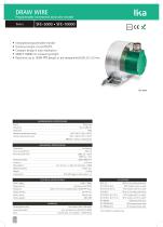 Draw wire encoders 2016 - 12