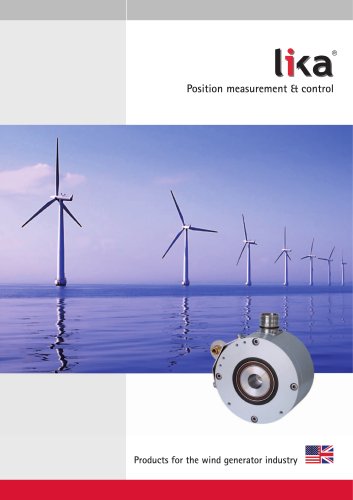 Products for the wind generator industry